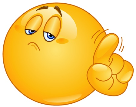 Emoticone inquiet